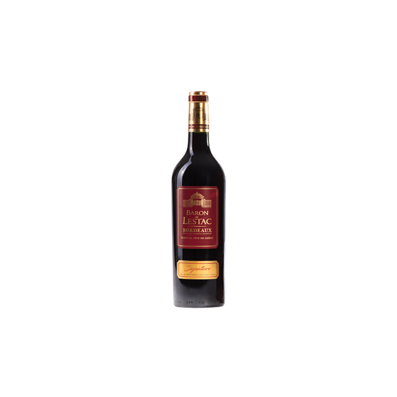 BARON DE LESTAC SIGNATURE ELEVE FUT   BORDEAUX AOP