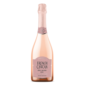 FRENCH CANCAN BRUT NATURE ROSE VIN MOUSSEUX