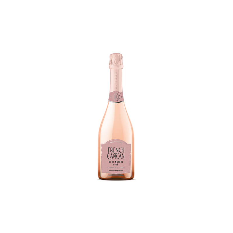 FRENCH CANCAN BRUT NATURE ROSE VIN MOUSSEUX