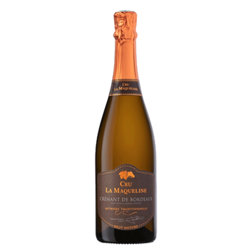 CRÉMANT DE BORDEAUX LA MAQUELINE BRUT NATURE