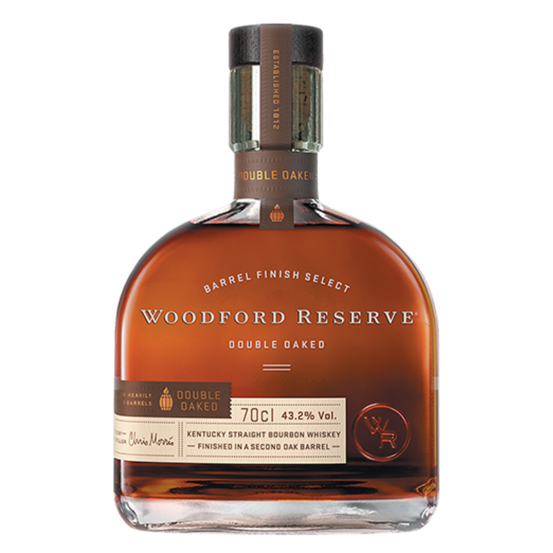 BOURBON WOODFORD RESERVE DOUBLE OAKED 43,2% BOURBON WOODFORD RESERVE DOUBLE OAKED 43,2%