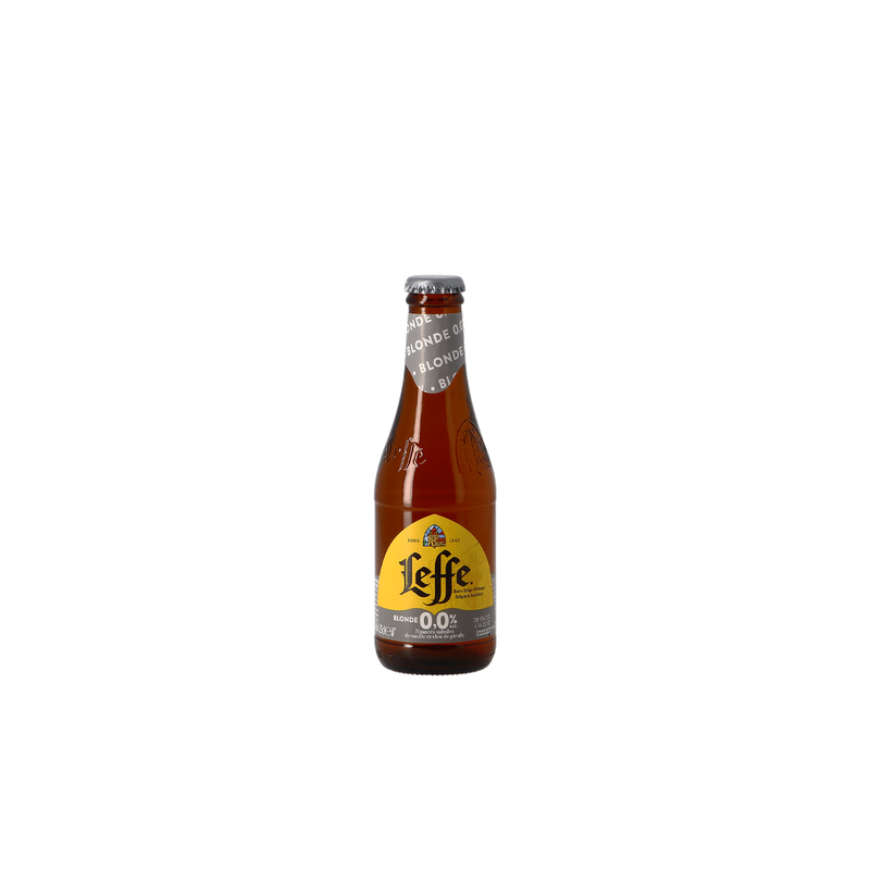 LEFFE BLONDE SS ALCOOL 0% BOUT 25CL