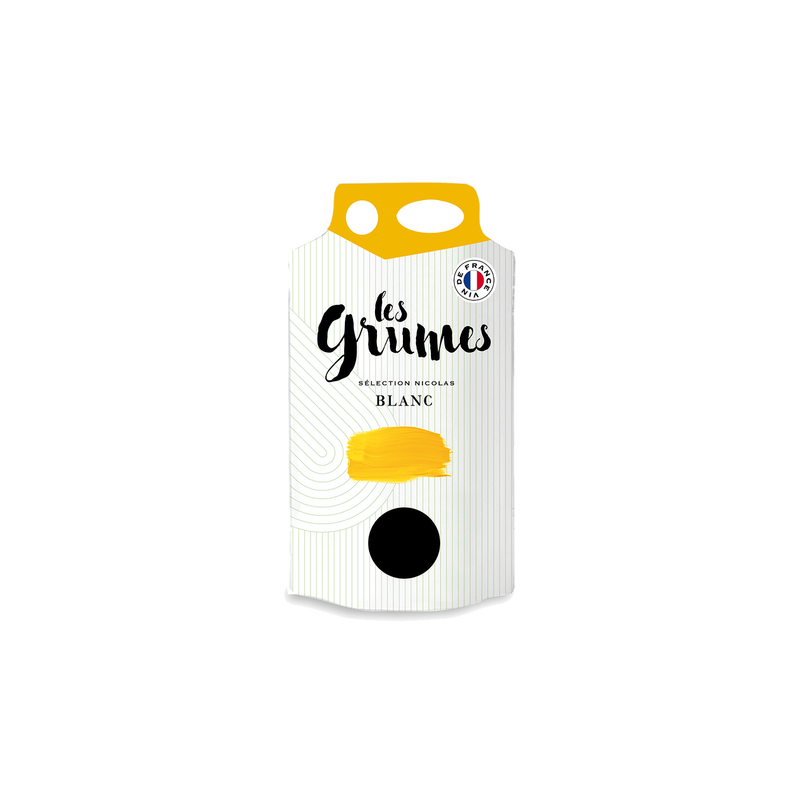 POUCH LES GRUMES BLANCHES VIN DE FRANCE