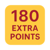 Offer : 180 EXTRA POINTS