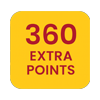 Offre : 360  EXTRA POINTS